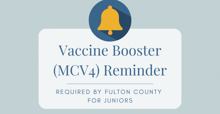 Junior booster reminder