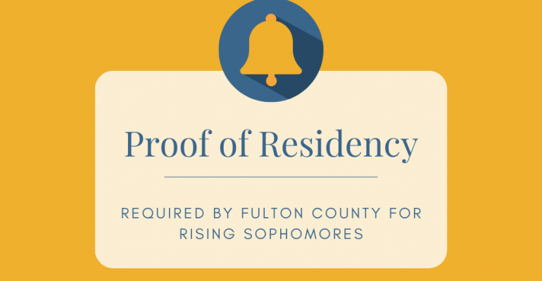Sophomore required proof of residency