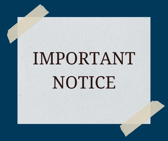 important notice