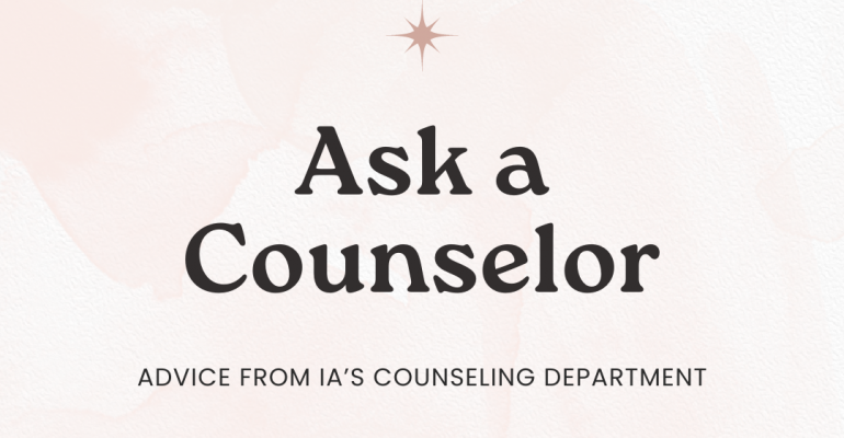 Ask a Counselor