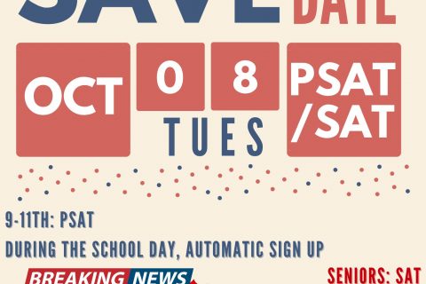 SAT PSAT SAVE THE DATE