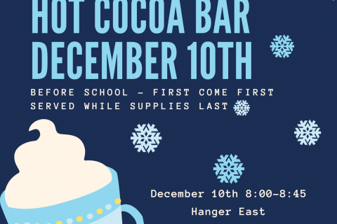 Blue with Cocoa Snowflake Invitation (1)