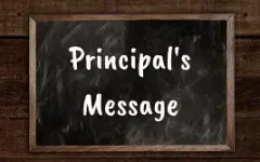 Principal Message