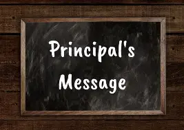 Principal Message