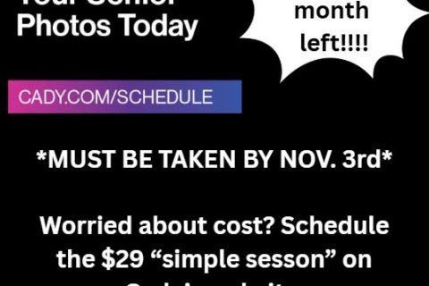 Senior Portraits - 1 month left