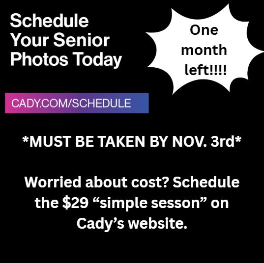 Senior Portraits - 1 month left